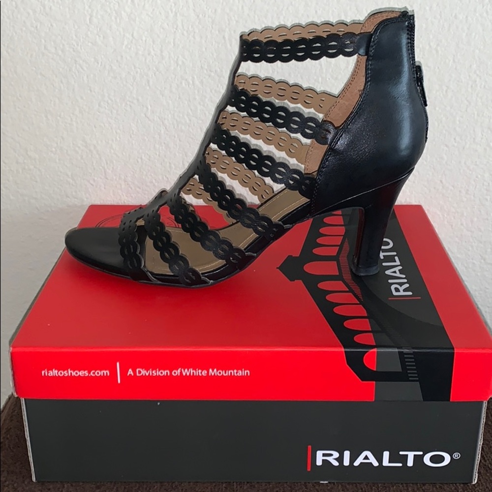 Women’s high heels.